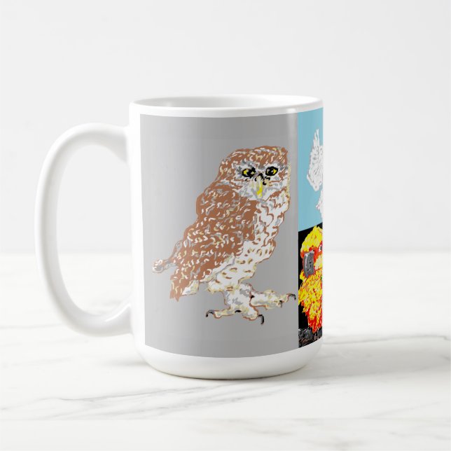 Tasse: Liebe von Vögeln Kaffeetasse (Links)