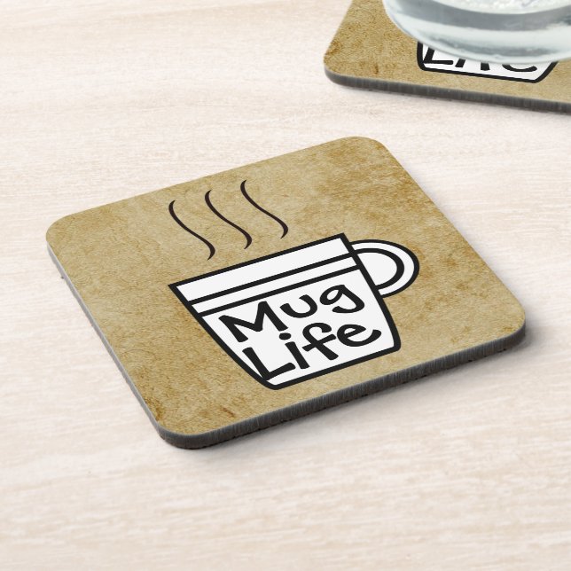 Tasse Life Beverage Coaster Getränkeuntersetzer (Linke Seite)