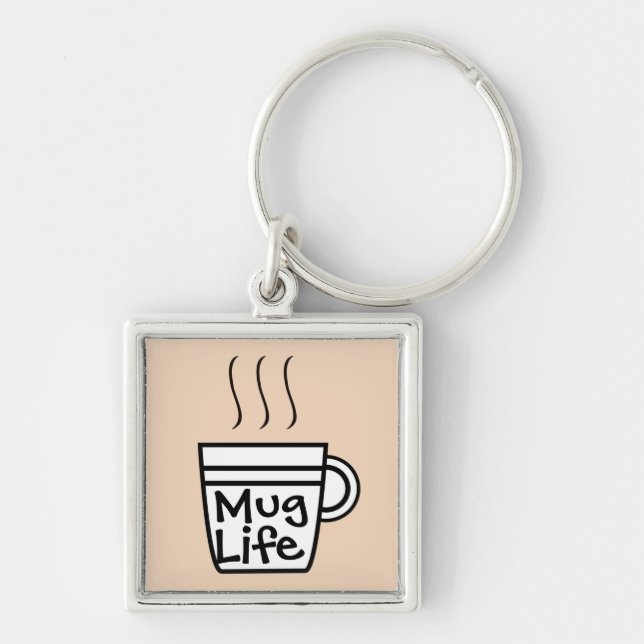 Tasse Life Schlüsselanhänger (Vorne)
