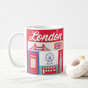Tasse London-Ikonen-Andenken-Englands