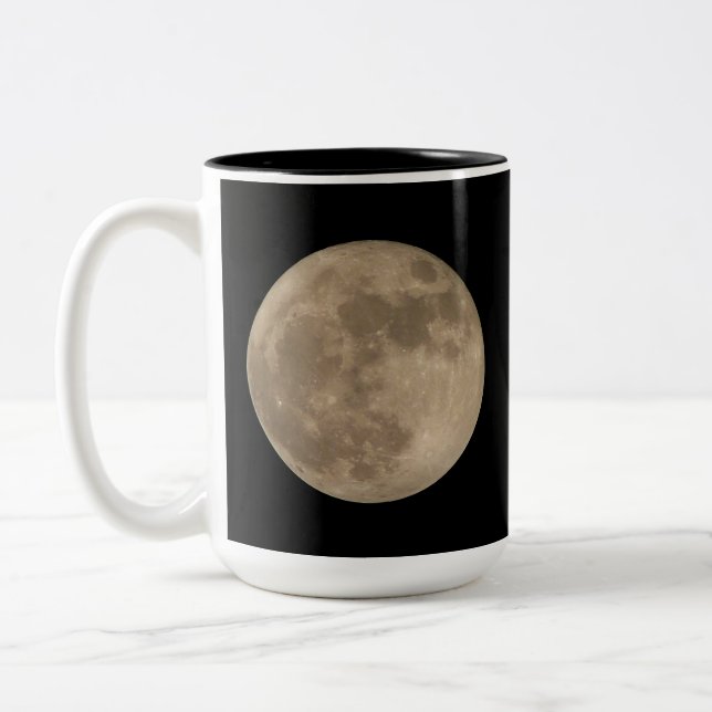 Tasse Luna Surface Cup Vollmond Tasse (Links)