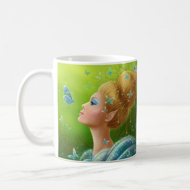 Tasse "Magische Schmetterlinge" (Links)