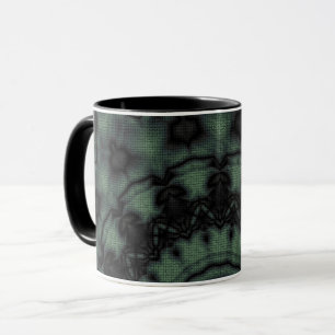 Tasse Mandala rundes Muster kaleidoscope retro hip