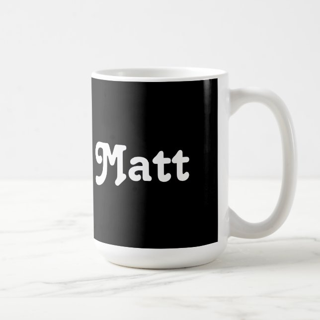 Tasse Matt (Rechts)