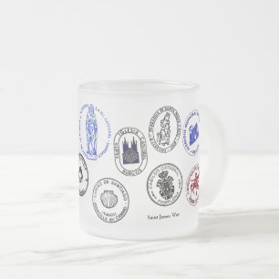 Tasse Mattiert Glass Saint James Way