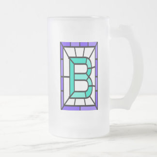 Tasse, mattiert, personalisiert mattglas bierglas