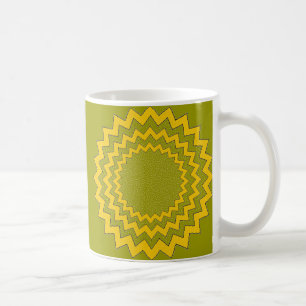 Tasse - Medallionen (grün)