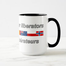 Tasse Merci à nos libérateurs