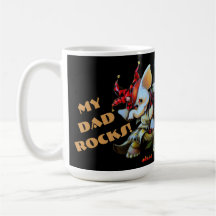 Tasse Metalphant Jester My Vater Rocks Tasse