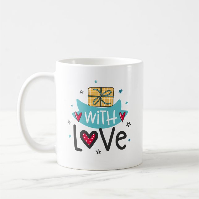 Tasse mit 2 Weihnachtsdesigns (Links)