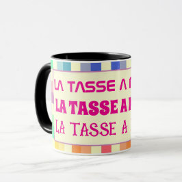 Tasse mit änderbarem Text