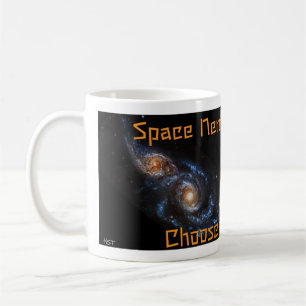 Tasse mit "Bandenfarben" von HST & JWST