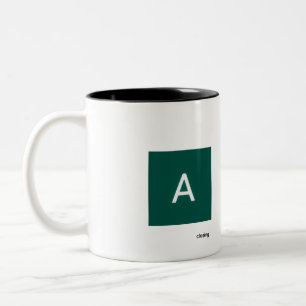 Tasse mit Bild und Text