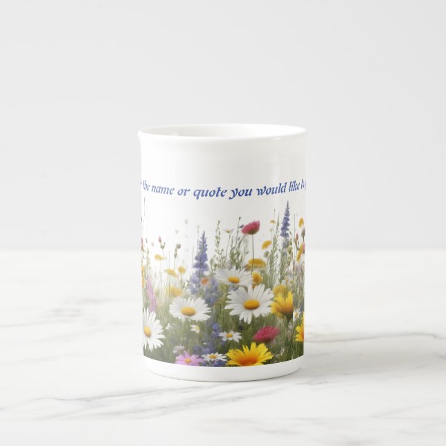 Tasse mit Blume (Vorderseite)
