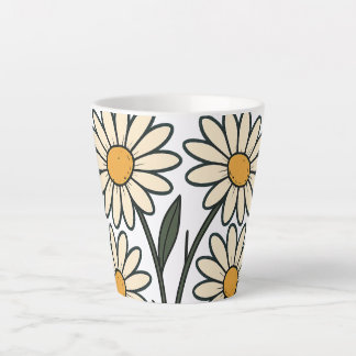 Tasse mit Blumen