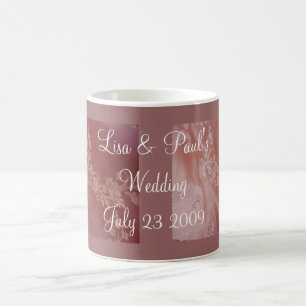 Tasse mit Blumen - individuell anpassbar