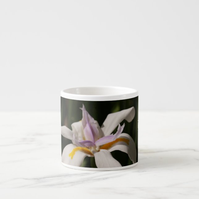 Tasse mit Blumencoffee oder Tee-Cup (Vorderseite)