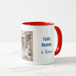 Tasse mit Bob Cratchit mit Tiny Tim