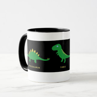 Tasse mit Cartoon-Dinosauriern