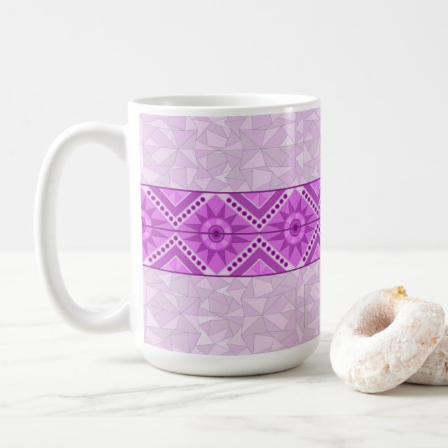 TASSE MIT COOLER LILA MIX ART (Mit Donut)