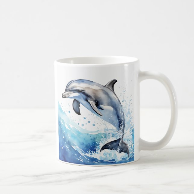 Tasse mit Delfindesign (Rechts)
