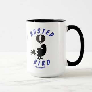 Tasse mit dem Logo "Busted Bird"