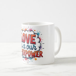 Tasse mit dem Valentinstag-Design