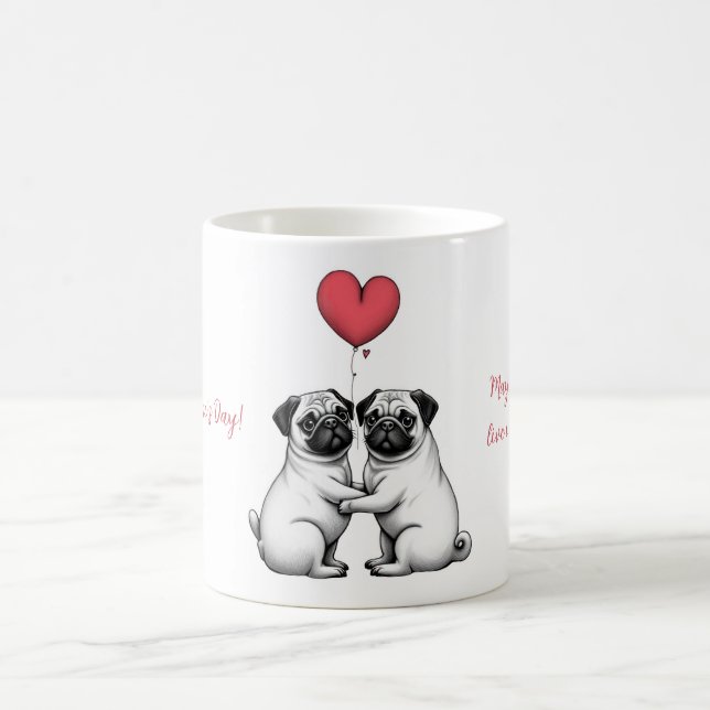 Tasse mit dem Valentinstag-Design (Mittel)