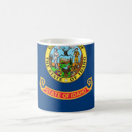 Tasse mit der Fahne des Staat Idaho - USA