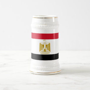 Tasse mit der Flagge Ägyptens