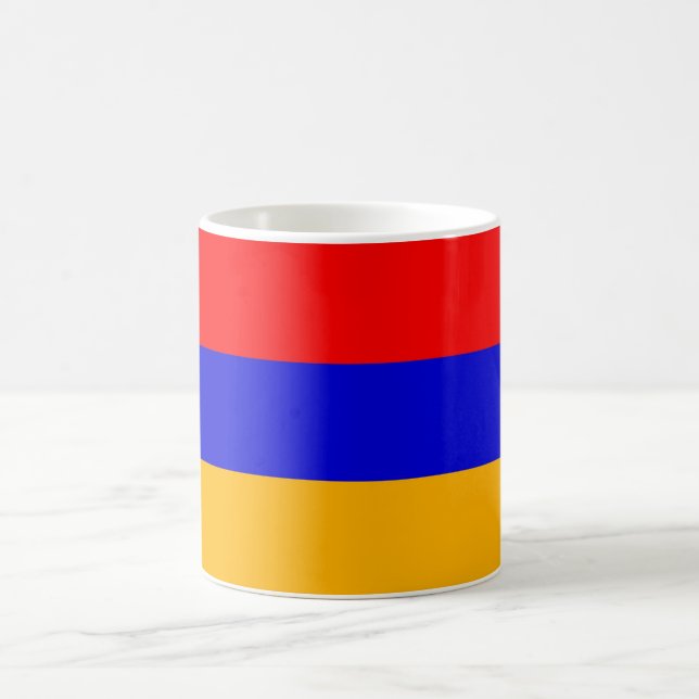 Tasse mit der Flagge Armeniens (Mittel)