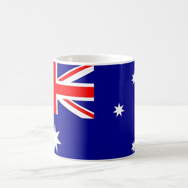 Tasse mit der Flagge Australiens (Mittel)