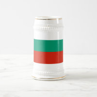Tasse mit der Flagge Bulgariens