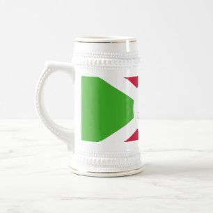 Tasse mit der Flagge Burundis