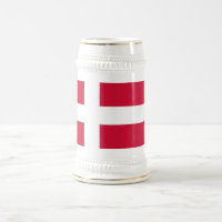 Tasse mit der Flagge Dänemarks