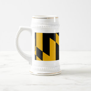 Tasse mit der Flagge der Baltimore City, Maryland,