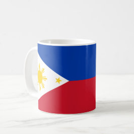 Tasse mit der Flagge der Philippinen