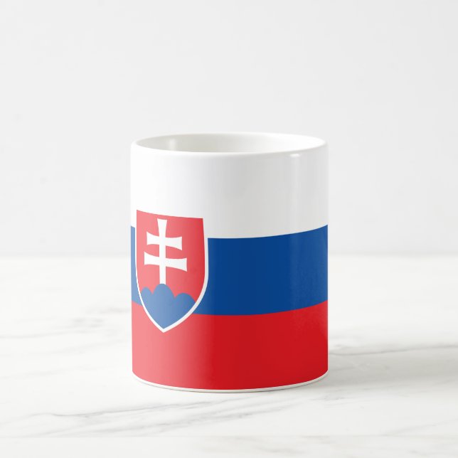 Tasse mit der Flagge der Slowakei (Mittel)