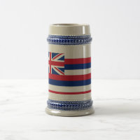 Tasse mit der Flagge des Staat Hawaii - USA