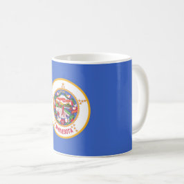 Tasse mit der Flagge des Staat Minnesota - USA