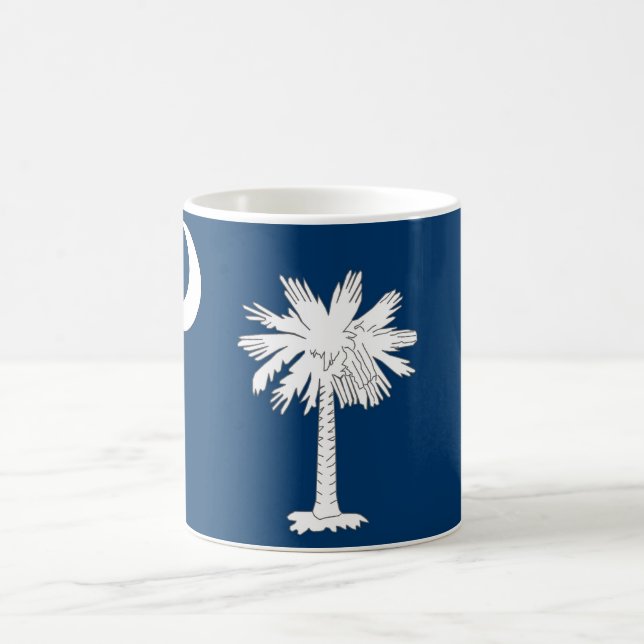 Tasse mit der Flagge des Staat South Carolina - US (Mittel)