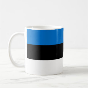 Tasse mit der Flagge Estlands