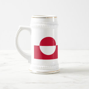 Tasse mit der Flagge Grönlands