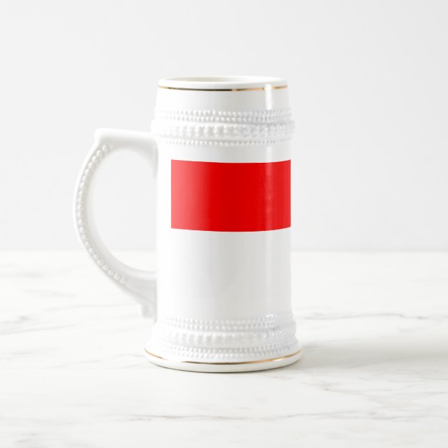 Tasse mit der Flagge Indonesiens (Links)