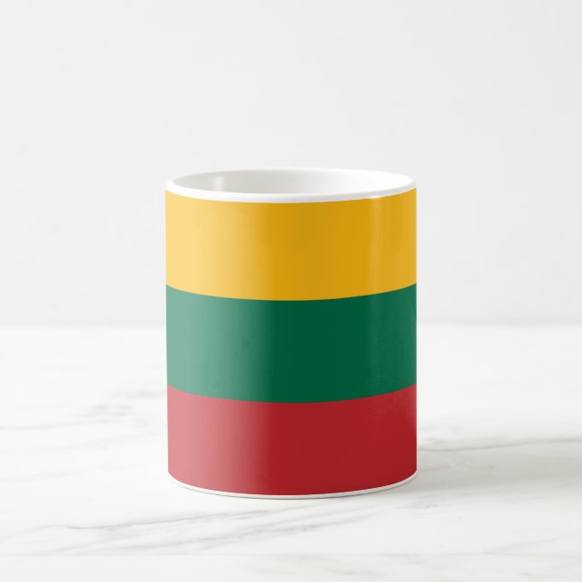 Tasse mit der Flagge Litauens (Mittel)