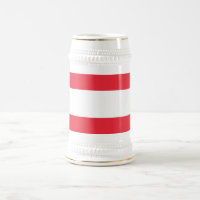 Tasse mit der Flagge Österreichs