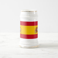 Tasse mit der Flagge Spaniens