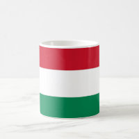 Tasse mit der Flagge Ungarns