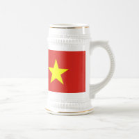 Tasse mit der Flagge Vietnams