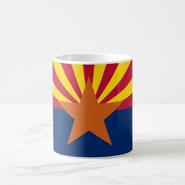 Tasse mit der Flagge von Arizona Staat - USA (Mittel)